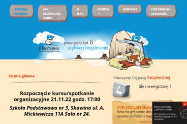 Nauka jazdy Osk Flinstones - Jazdy Doszkalające Skawina