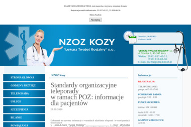 NZOZ Tw&oacute;j Lekarz Rodzinny s.c. - Fizjoterapeuta Kozy