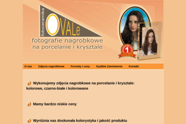 Fotoceramika Ovale. Fotoceramika, zdjęcia nagrobkowe - Sesje Zdjęciowe Dla Kobiet Lublin