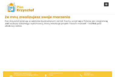 Pan Krzysztof Czyste Dywany - Pranie Kanapy Gdańsk