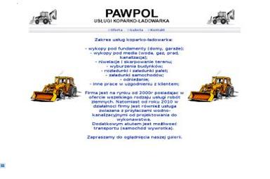 Pawpol Paweł Drabczyński - Roboty ziemne Chrzanów