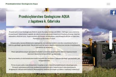 Przedsiębiorstwo Geologiczne Aqua. Geotechnika, geologia, hydrogeologia - Geolog Jagatowo