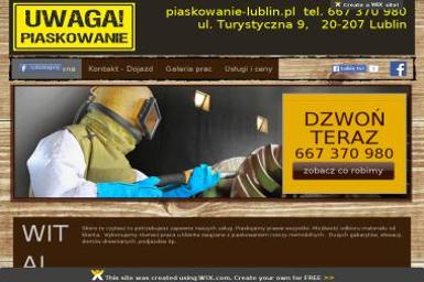 Piaskowanie - Piaskowanie Lublin
