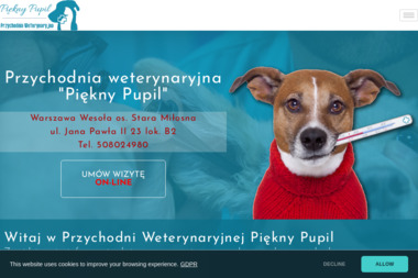 Przychodnia weterynaryjna i salon strzyżenia psów Piękny Pupil - Leczenie Zwierząt Wesoła