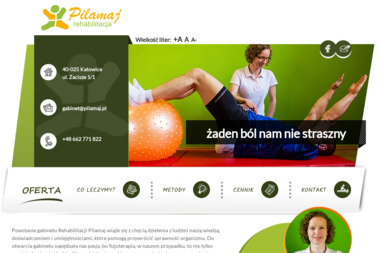 Rehabilitacja Pilamaj Sp. z o. o. - Rehabilitacja Kręgosłupa Katowice