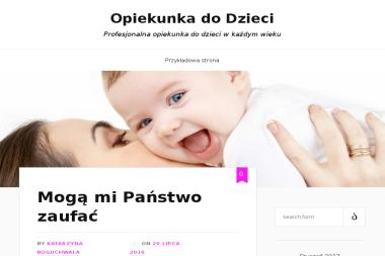 Gminny Ośrodek Pomocy Społecznej - Niania Boguchwała