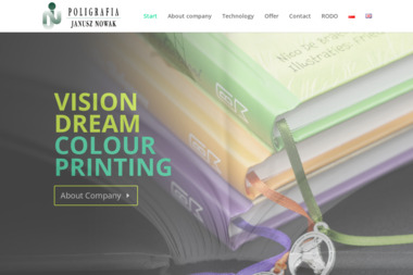 Poligrafia Janusz Nowak Sp. z o.o. - Wydruk Wizytówek Wysogotowo