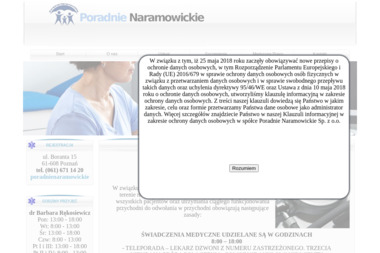 Poradnie Naramowickie - Ginekolog Poznań