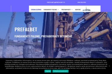 Prefalbet Jacek Czyż. Kręgi betonowe, szamba betonowe - Skład budowlany Sitaniec