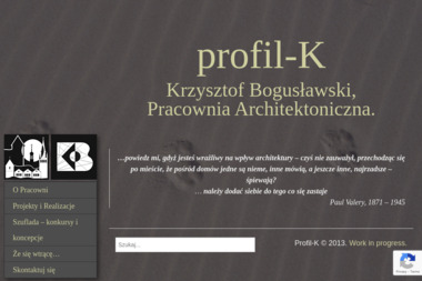 pracownia architektoniczna profil k Krzysztof Bogusławski - Architekt Bytów