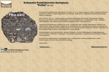 Progeo Krakowskie Przedsiębiorstwo Geologiczne - Geolog Kraków