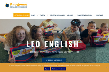 Szkoła Języków Obcych PROGRESS - Lekcje Angielskiego dla Dzieci Brzeg