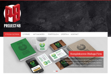 Agencja Reklamowa Project48 - Wizytówki Na Zamówienie Radom