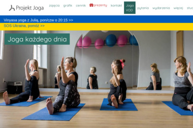 Projekt Joga - Studio Pilates Poznań