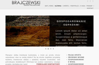 Inżynieria Damian Brajczewski - Adaptacja projektów Włodzimierzów