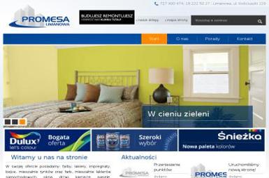 Promesa. Centrum Malarskie Dulux - Skład budowlany Limanowa