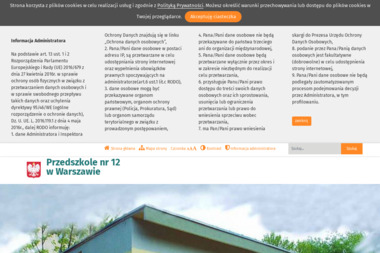 Przedszkole Nr 12 - Niania Warszawa