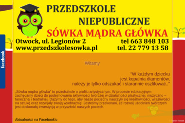 Sówka Mądra Główka Anna Osuchowska - Opieka Nad Dzieckiem Otwock