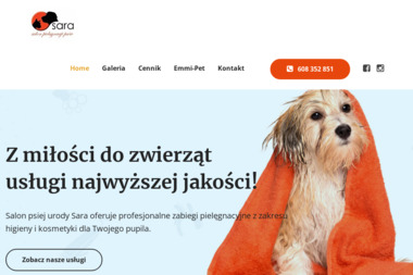 Salon Sara. Strzyżenie psów i kotów, trymowanie, czesanie - Salon Fryzjerski Łódź