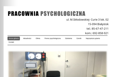 Pracownia psychologiczna Psychotesty Urszula Wysocka - Szkoła Nauki Jazdy Białystok
