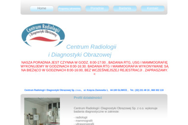Centrum Radiologii i Poradni Specjalistycznych - Gabinet Ginekologiczny Gliwice