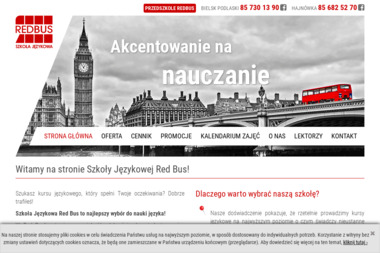 Red Bus Lingua Franca - Nauka Języka Bielsk Podlaski