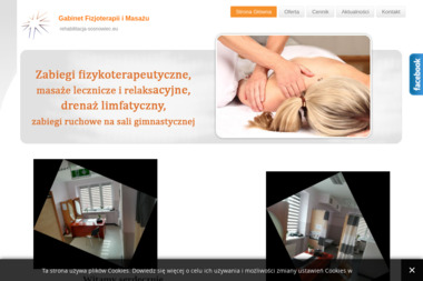 Gabinet fizjoterapii i masażu - rehabilitacja i masaże lecznicze, relaksacyjne - Fizjoterapeuta Sosnowiec