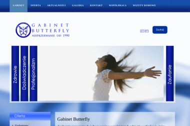Gabinet Rehabilitacji Butterfly. Krystyna Bujakowska - Fizjoterapeuta Kraków