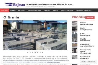 PW Rejman Antoni Rejnin - Skład budowlany Sanok