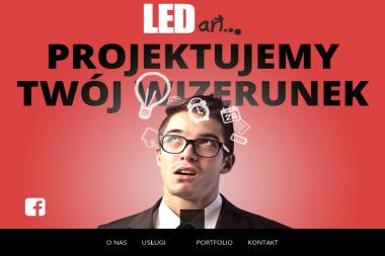 LEDart agencja reklamy - Drukowanie Wizytówek Wadowice