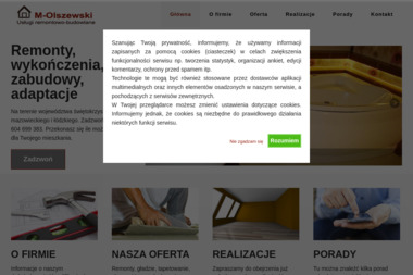 Mieczysław Olszewski  Usługi Remontowo Budowlane - Glazurnik Stąpork&oacute;w