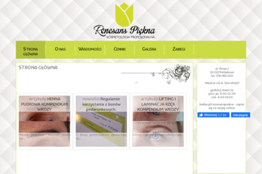 Beata Staniszewska Renesans Piękna - Zabiegi Kosmetyczne Robakowo