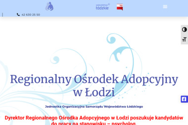 Regionalny Ośrodek Adopcyjny w Łodzi - Opiekunka Ł&oacute;dź
