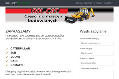 ROL-CAT - Części do maszyn budowlanych Bydgoszcz