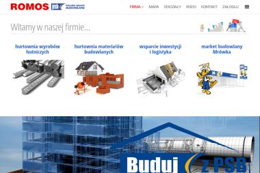 Grupa PSB - Romos / oddział. Materiały budowlane, artykuły wyposażenia wnętrz - Sprzedaż Materiałów Budowlanych Leszno