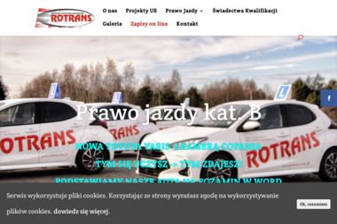 Przedsiębiorstwo Handlowo-Usługowe Rotrans - Kurs Prawa Jazdy Nisko