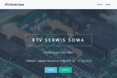 Zakład usługowy RTV Serwis Sowa - Naprawy Tv Rybnik