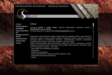 Salar Sp. z o.o. Siedziba, zakład produkcyjny - Sprzedaż Blatów Kamiennych Gierłachowo