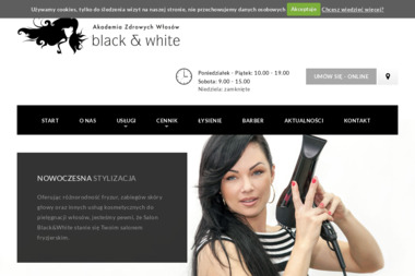 Salon Fryzjerski Black White Aleksandra Ficek - Zabiegi Kosmetyczne Na Twarz Radzionków