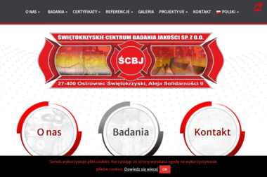 Świetokrzyskie Centrum Badania Jakości Sp. z o.o. - Firma Logistyczna Ostrowiec Świętokrzyski