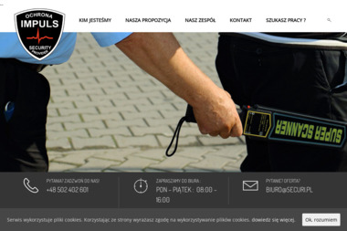 Impuls Security Polska. Ochrona os&oacute;b i mienia, ochrona - Firma Ochroniarska Poznań