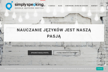 Simply Speaking Szkoła Języków Obcych. Szkoła języków obcych, simply speaking - Kursy Języków Obcych Wrocław