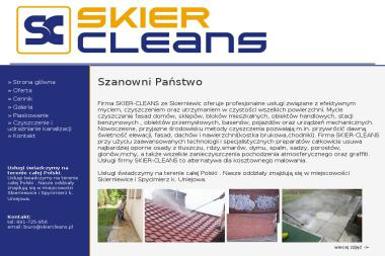 Skiercleans. Mycie elewacji, czyszczenie elewacji, piaskowanie elewacji - Piaskowanie Skierniewice