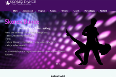 Nauka Tańca Towarzyskiego Skorex Dance - Szkoła Tańca Sanok
