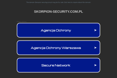 Skorpion Security - Ochrona Osób i Mienia Szczecin