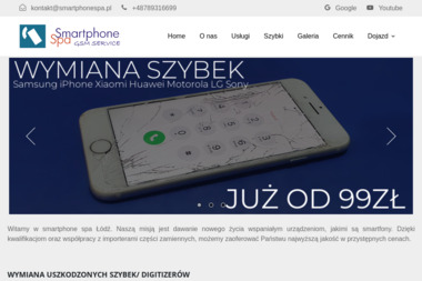 Smartphone Spa - Serwis komputerów, telefonów, internetu Łódź