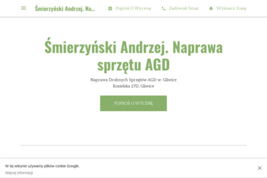 Naprawa sprzętu AGD Śmierzyński Andrzej - Naprawa Sprzętu Elektronicznego Gliwice