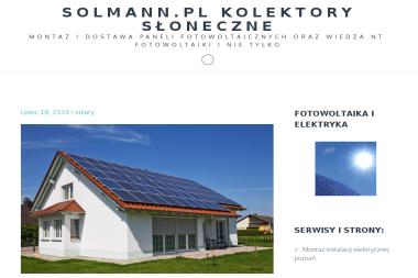 Solmann s.c. - Kolektory słoneczne Nowy Sącz