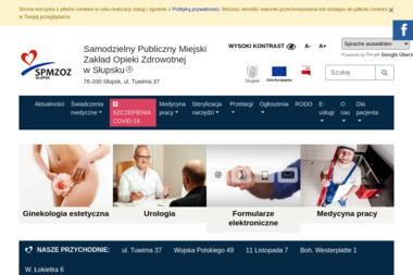 Lekarz Święch Jacek - Samodzielny Publiczny Miejski Zakład Opieki Zdrowotnej - Gabinet Ginekologiczny Słupsk