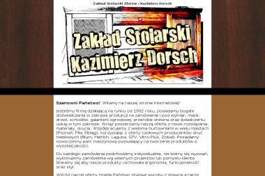 Zakład Stolarski Kazimierz Dorsch - Schody drewniane Złotów